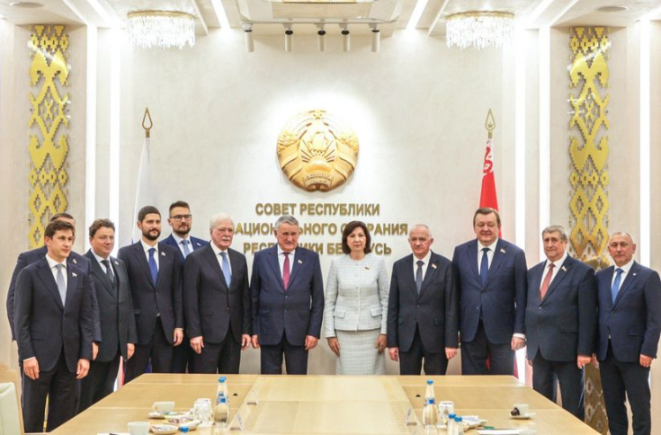 В Совете Республики состоялась встреча с делегацией Совета Федерации Федерального Собрания Российской Федерации