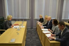 Член Президиума Совета Республики Т.Рунец провела рабочую встречу