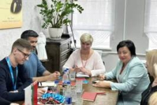 Член Совета Республики А.Смоляк встретилась с представителями международной организации ЮНИСЕФ в Беларуси