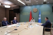 
  Парламентская делегация во главе с
Председателем Совета Республики Н.Кочановой приняла участие в международной
парламентской конференции     