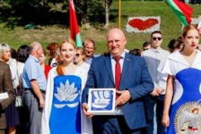 Член Совета Республики Д.Демидов принял участие в акции «Символ единства — 2023» в г. Витебске