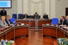 Член Совета Республики Д.Демидов принял участие в заседании Президиума Новополоцкого городского Совета депутатов