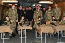 Член Совета Республики Д.Басков посетил военно-патриотический клуб «Рысь»