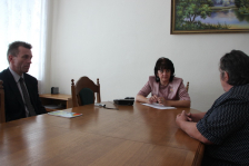 Член Совета Республики Петкун И.Я. провела «прямые телефонные линии» и личные приемы граждан
