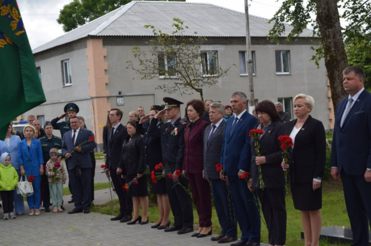 Член Совета Республики Н.Маркович приняла участие в митинге, посвященном 84-й годовщине начала Великой Отечественной войны