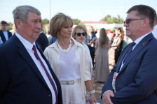 Ксения Пантюхова приняла участие в праздничных мероприятиях международного фестиваля "Зов Полесья