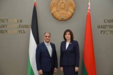 Председатель Совета Республики Н.Кочанова встретилась 
с Чрезвычайным и Полномочным Послом Государства Палестина 
в Республике Беларусь