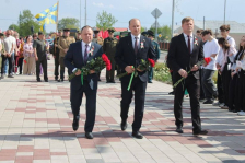 Член Совета Республики Эдуард Гаврилкович принял участие в автопробеге, посвященного 81-й годовщине Победы советского народа в Великой Отечественной войне