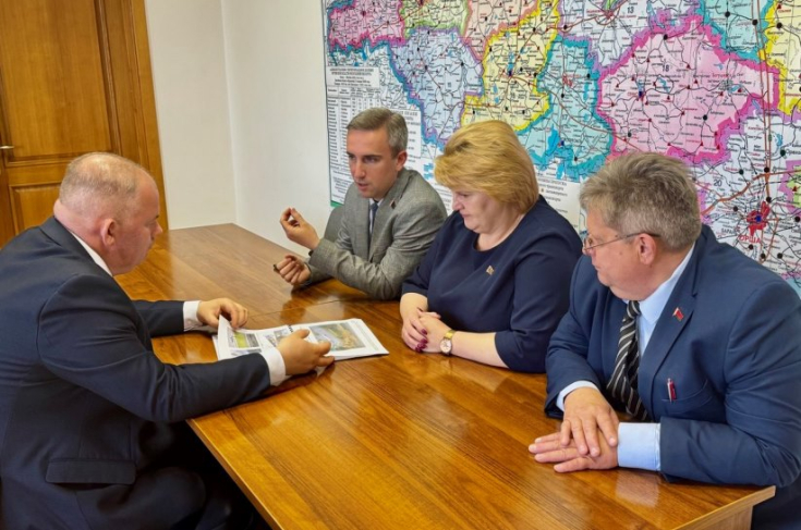 Г.Лапицкий обсудил вопросы развития Городокского развития