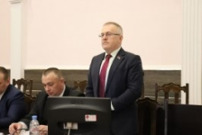Член Совета Республики В.Котович принял участие в 38-й сессии Светлогорского районного Совета депутатов