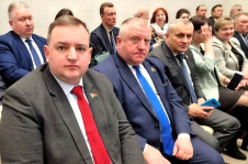 Члены Совета Республики С.Анюховский и О.Дьяченко приняли участие во встрече с активом Могилевской области