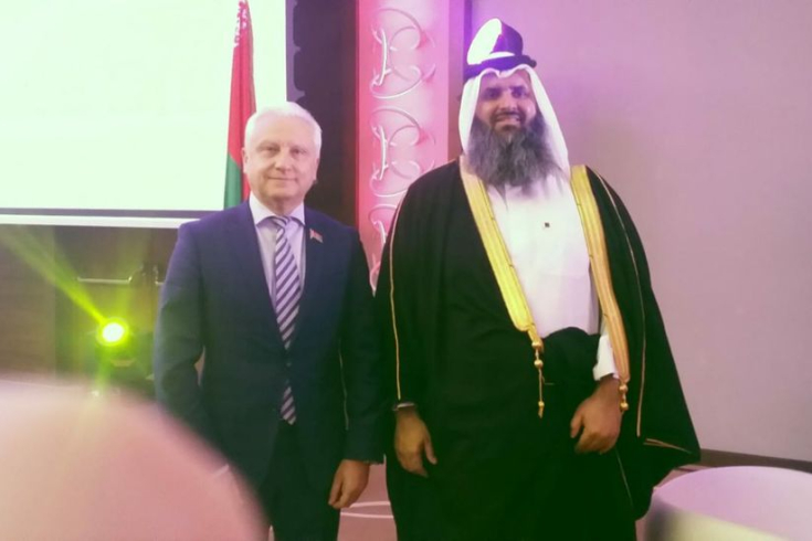 Член Президиума Совета Республики С.Рачков принял участие в торжественном мероприятии по случаю Национального дня Государства Катар