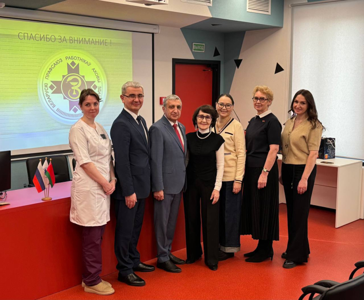 Гарик Барсамян встретился с делегацией Федерации профсоюзов Республики Саха и представителями Минской областной организации Белорусского профсоюза работников здравоохранения