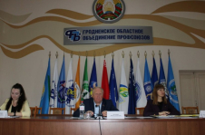 Член Совета Республики В.Лискович провел расширенное заседание президиума Совета Гродненского областного объединения профсоюзов
