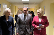 Член Совета Республики Л.Сапего приняла участие в аппаратном совещании Главного управления по здравоохранению Гомельского облисполкома