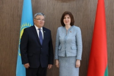 
 Председатель Совета Республики
Н.Кочанова встретилась с Послом Казахстана в Беларуси    