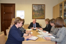 В.Лискович провел рабочее совещание по вопросам функционирования лицеев 
в г. Минске
