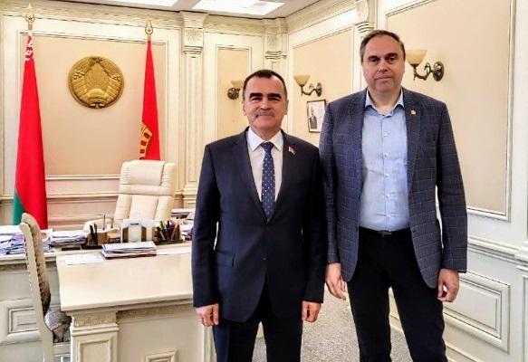 Член Совета Республики А.Карпицкий встретился с губернатором Гродненской области