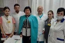 Член Совета Республики А.Смоляк встретилась с коллективом Гомельской больницы скорой медицинской помощи
