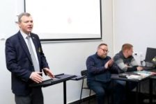 Член Совета Республики О.Романов принял участие в открытии лаборатории