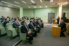 Член Совета Республики А.Ляхов встретился с работниками «Белоруснефти»