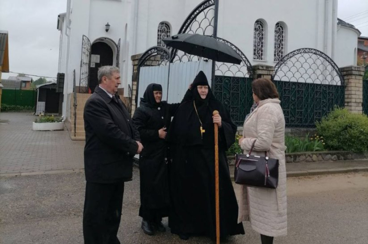 Член Президиума Совета Республики М.Русый посетил Березвечский 
Свято-Михайловский женский монастырь
