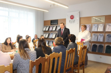 Член Президиума Совета Республики 
С.Алейник посетил Дзержинскую швейную фабрику «Элиз»
