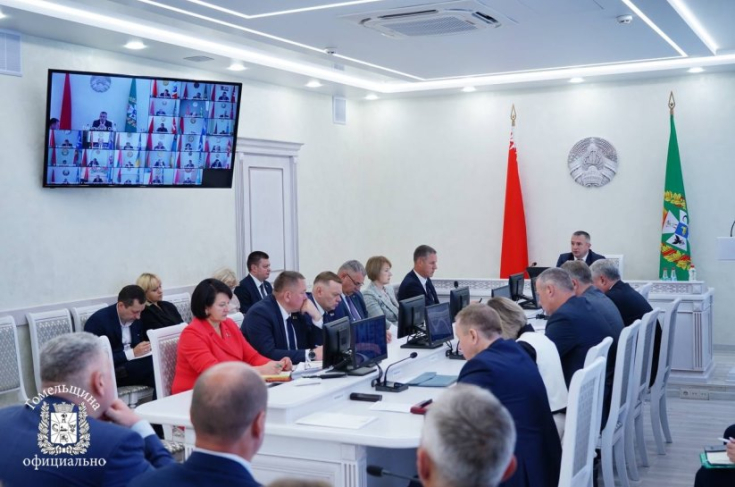 Член Совета Республики Е.Зенкевич приняла участие в аппаратном совещании Гомельского облисполкома