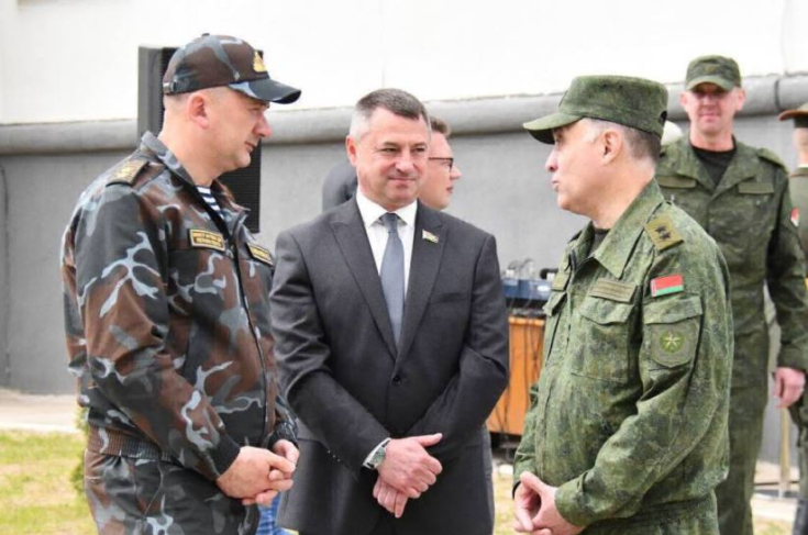 А.Горошкин принял участие в торжественном открытии сборного пункта военного комиссариата Могилевской области