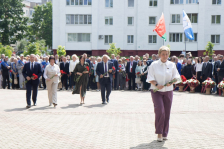 Елена Фурс приняла участие в праздничных мероприятиях, посвященных 68-летию города Новополоцка