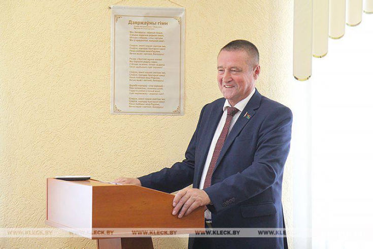 Помнить историю и эффективно трудиться: Леонид Заяц встретился с представителями агропромышленного комплекса Клецкого района
