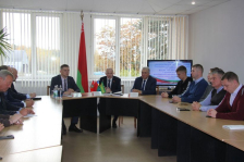 Состоялась встреча заместителя Председателя Совета Республики В.Татариновича с трудовым коллективом РО «Белагросервис»