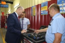Член Совета Республики А.Кушнаренко посетил производственное управление «Глубокоегаз»