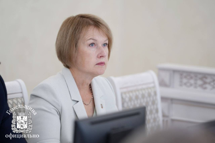 Екатерина Зенкевич приняла участие в аппаратном совещании Гомельского облисполкома
