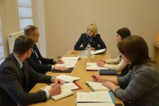 Член Президиума Совета Республики Т.Рунец провела рабочую встречу по подготовке секции Х Форума регионов Беларуси и России