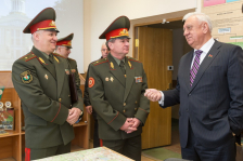 Председатель Совета Республики посетил учреждение образования «Военная академия Республики Беларусь»