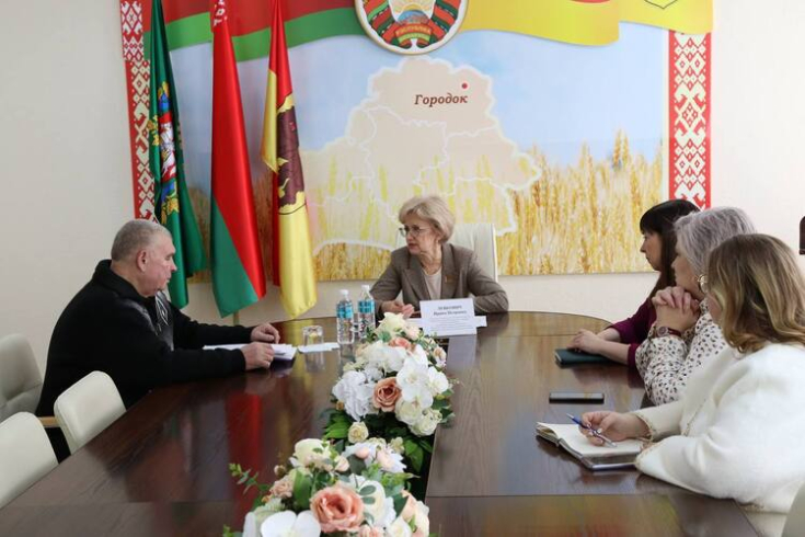 Прием граждан в Городокском райисполкоме провела Ирина Левкович