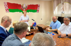 Член Совета Республики Е.Зенкевич провела встречу с трудовым коллективом