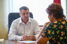 Член Совета Республики А.Горошкин провел выездной прием граждан в аг.Ходосы Мстиславского района