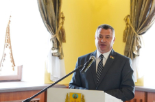 Член Совета Республики А.Горошкин принял участие в торжественной церемонии вручения наград в Могилеве