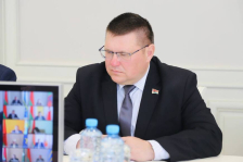 Член Совета Республики Павел Ошурик принял участие в заседании Гродненского областного исполнительного комитета