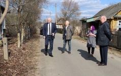 Член Совета Республики Андрей Жамойда провел личный прием граждан в г. Дятлово