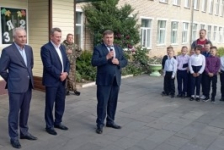 Член Совета Республики В.Полищук принял участие в мероприятиях, приуроченных ко Дню знаний