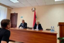 Член Президиума Совета Республики
Т.Рунец провела выездной прием граждан
в Беларучском сельском Совете депутатов

