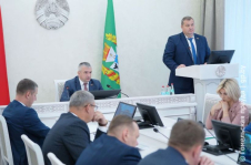 Член Совета Республики К.Пантюхова приняла участие в совещании Гомельского облисполкома