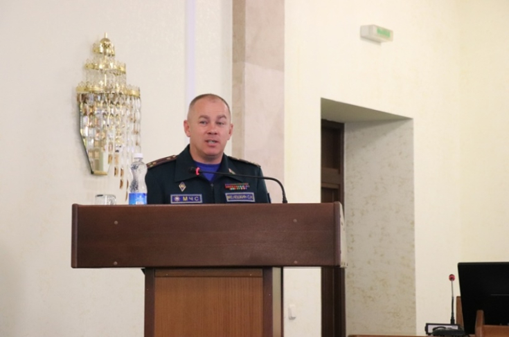 С.Мелешкин выступил на заседании Витебского облисполкома с докладом по вопросам демографической безопасности