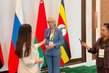 Т.Рунец дала интервью телеканалу «Узбекистан 24»
