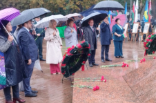 Член Совета Республики Л.Сапего приняла участие в торжественном митинге и церемонии возложения цветов в г. Гомеле