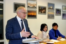 Член Совета Республики Ю.Деркач провел рабочее совещание по вопросу строительства лыжероллерной трассы в Витебской области