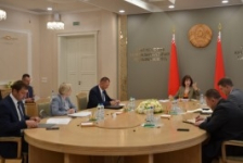 Председатель Совета Республики, уполномоченный по г.Минску Н.Кочанова провела совещание с руководством столицы